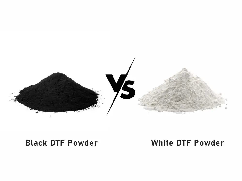 Colle blanche ou noire pour DTF : laquelle choisir ?